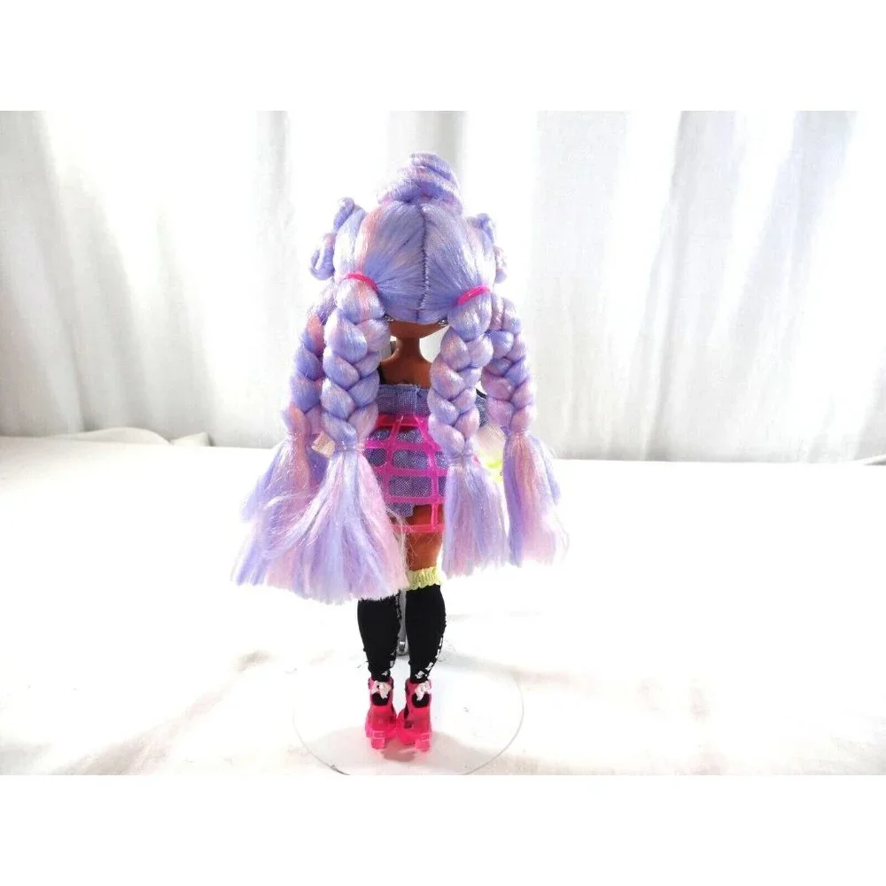 MGA LOL Surprise! OMG Dance Dance Dance Miss Royale Doll Purple Hair W/ Outfit a